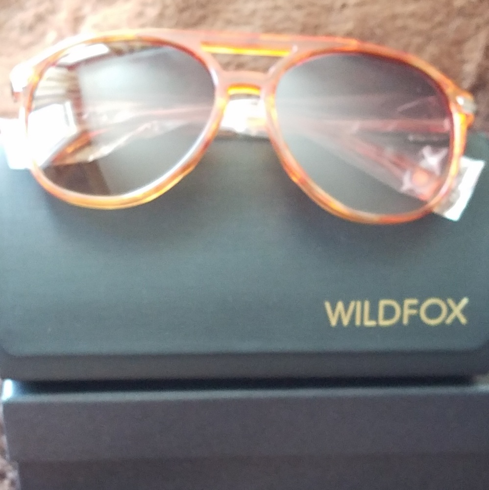 SALE NEW! wildfox amber Baroness aviators - Picture 2 of 4